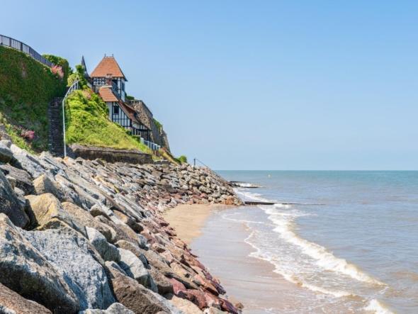 Studio Vue Mer A 2 Min De La Plage Вилервил Екстериор снимка